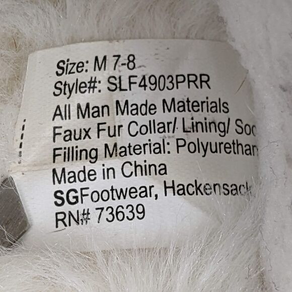 Rachel Roy Chenille Scuff Slippers - Picture 10 of 11